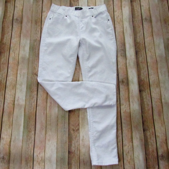 Earl Jeans Denim - Earl Skinny Ankle White Jeans 10